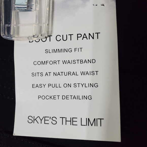 NWT Skye's The Limit Boot Cut Pant - Picture 6 of 7